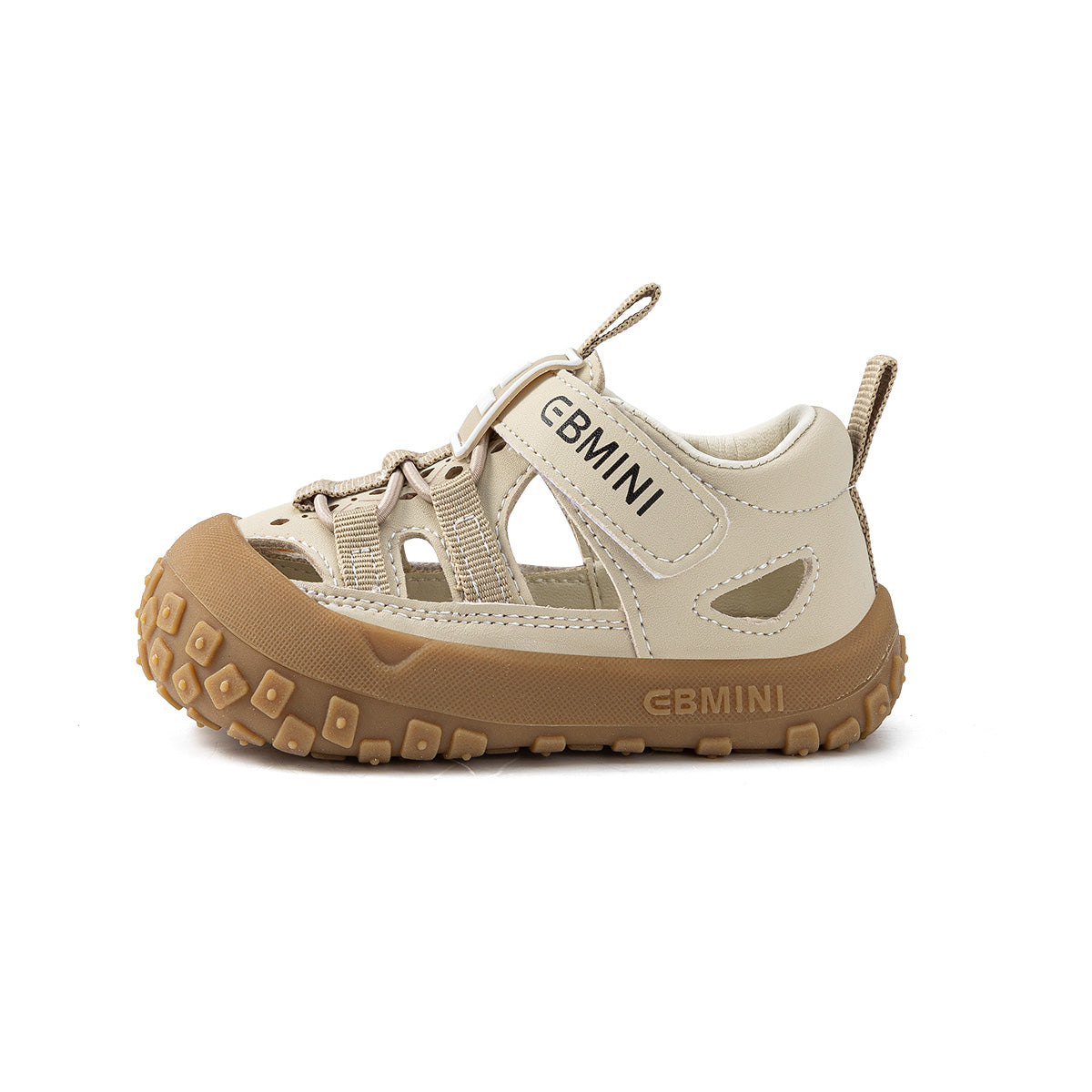 Cutout Closed-Toe Toddler Sandals