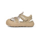 Rugged Webbing Dual-Strap Closed-Toe Toddler Sandals