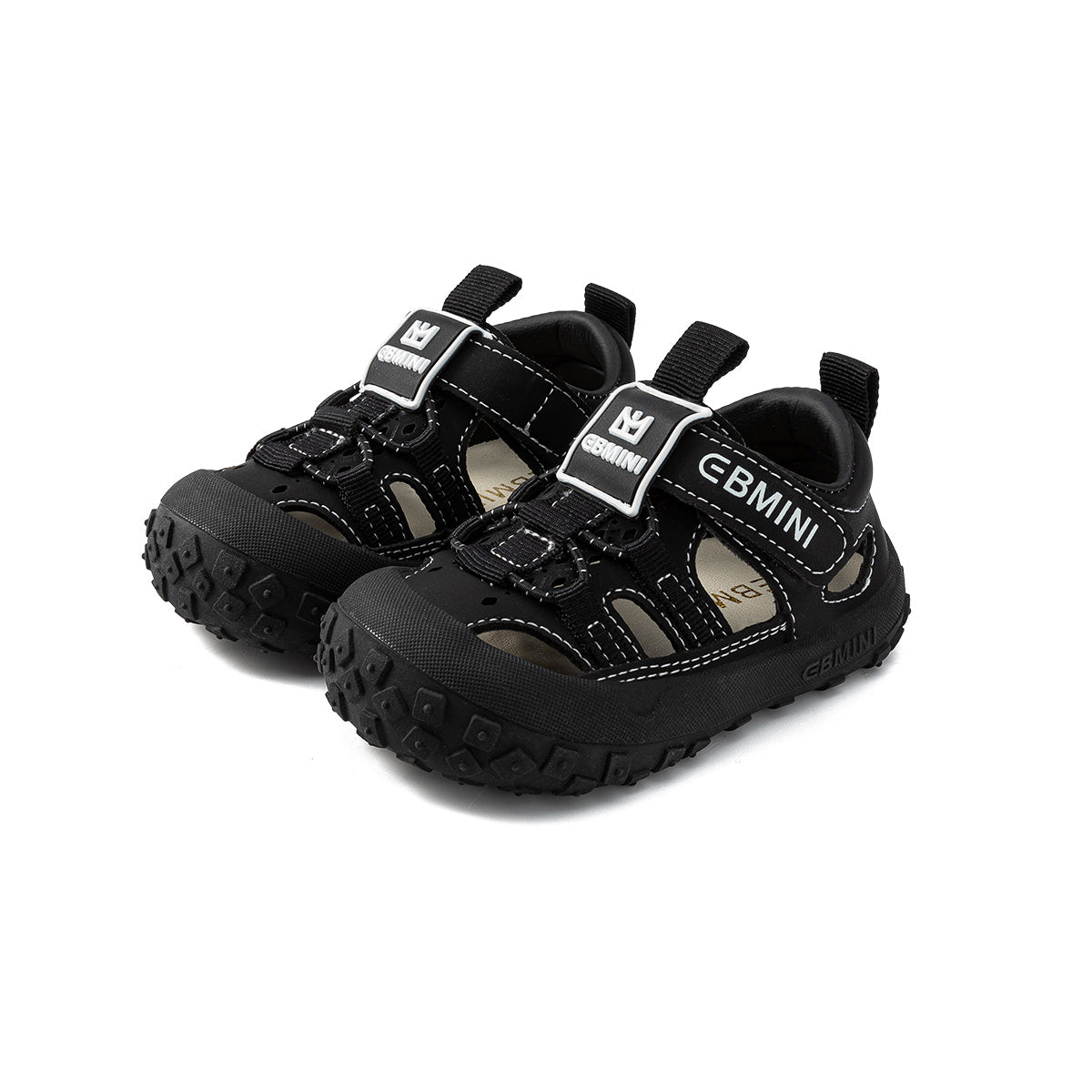 Cutout Closed-Toe Toddler Sandals