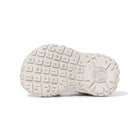 Tan Lace Bow Closed-Toe Toddler Sandals