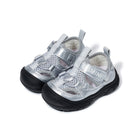 Glitter Heart Mesh Toddler Sandals