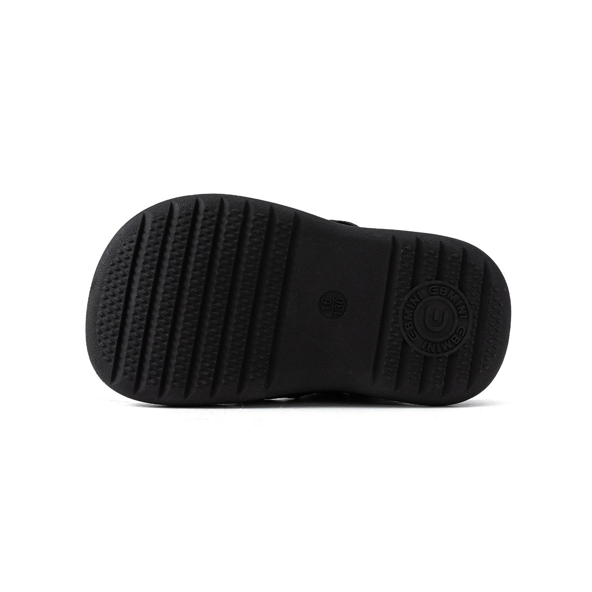 Logo Strap Closed-Toe Toddler Sandals