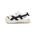 Retro Cross-Strap Closed-Toe Toddler Sandals