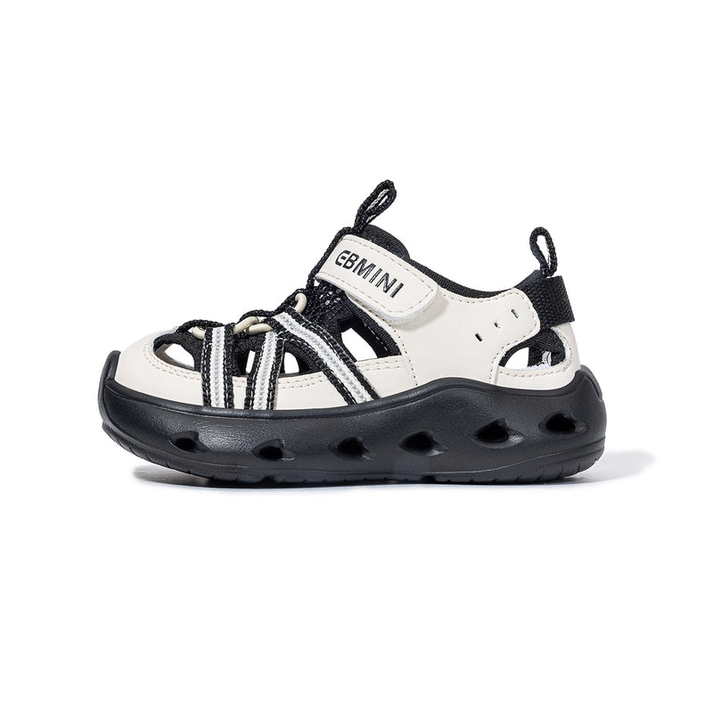 Quick-Dry Woven Strap Closed-Toe Water Toddler Sandals