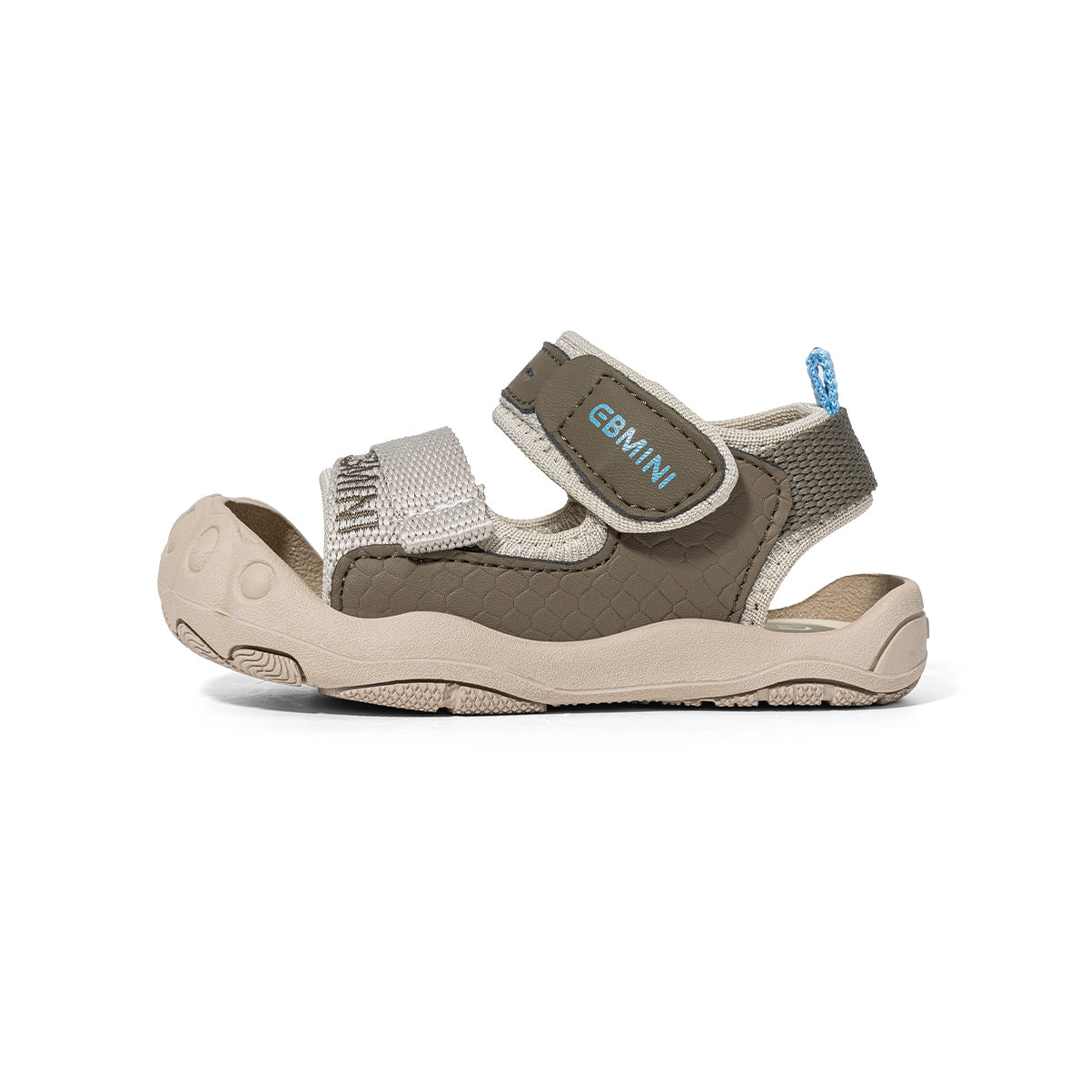 Sporty Webbing Dual-Strap Closed-Toe Toddler Sandals