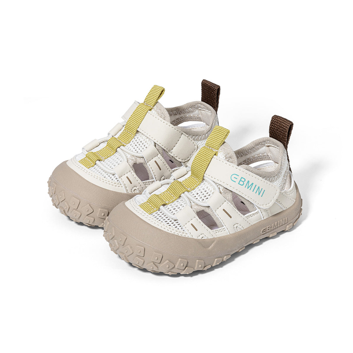 Two-Tone Sport Closed-Toe Toddler Sandals