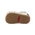 Pearl Bow Woven Mary Jane Toddler Sandals