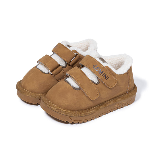 EBMINI Cosy Toddler Shoes – Soft Fleece Lining & Easy Velcro Strap in a Stylish Casual Design