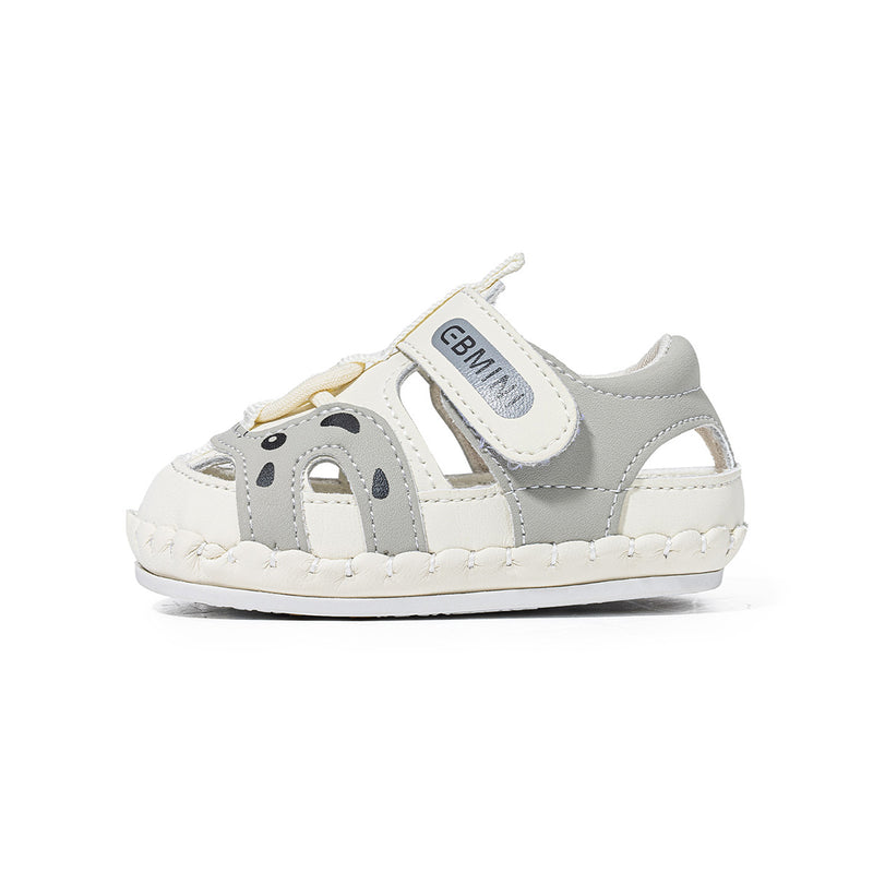 Elephant Shape Soft-Sole Closed-Toe Baby Sandals