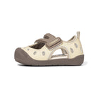 Polka Dot Velcro Closed-Toe Toddler Sandals
