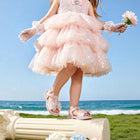 Sequin Bow Dressy Toddler Sandals