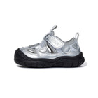Glitter Heart Mesh Toddler Sandals