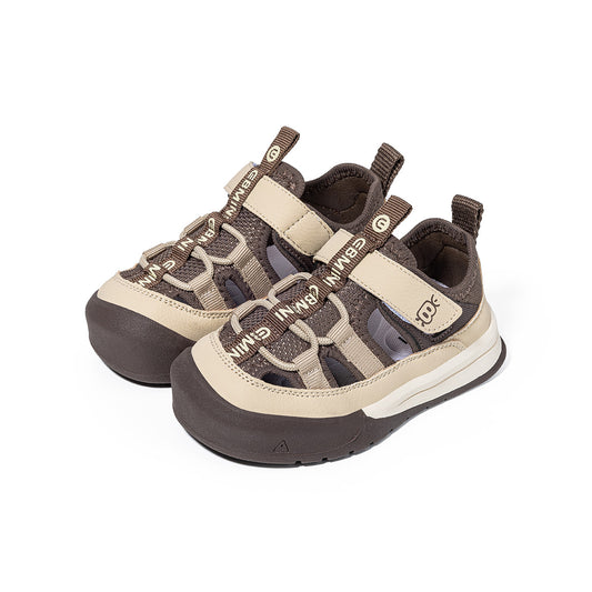 EBMINI Cartoon Hiking Closed-Toe Toddler Sandals | Non-Slip Breathable First Walkers for Boys Girls 2-8Y