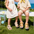 Minimalist Buckle Closed-Toe Toddler Sandals