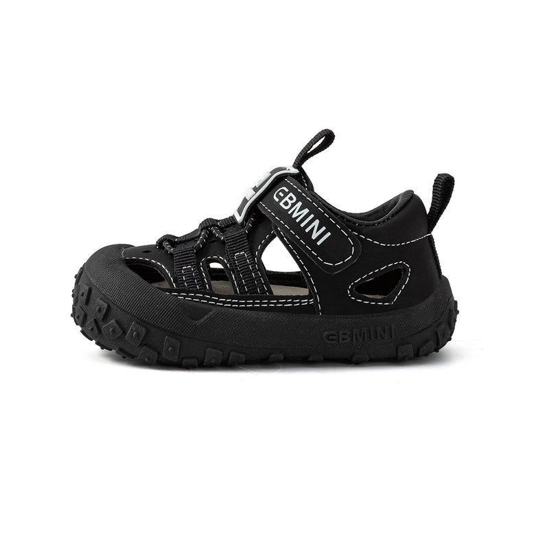 Cutout Closed-Toe Toddler Sandals
