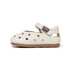 Polka-Dot Perforated Mary Jane Toddler Sandals