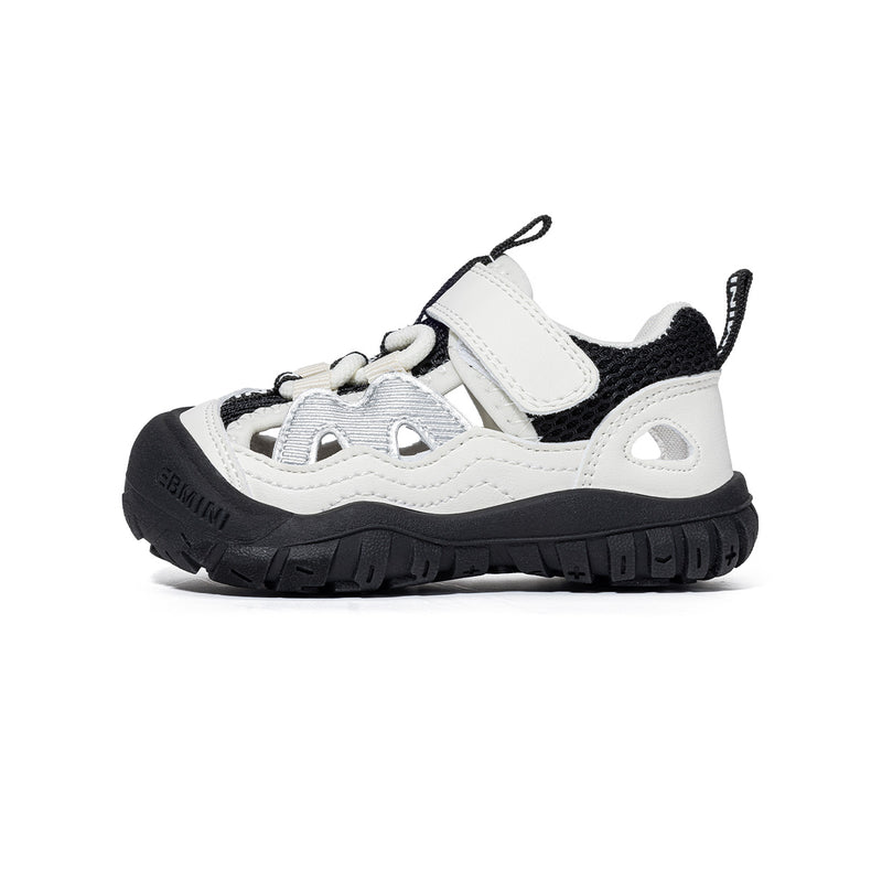 Colorblock Mesh Closed-Toe Toddler Sandals