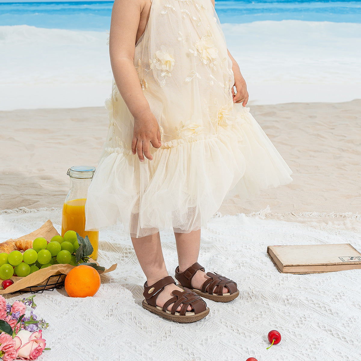 Bunny Ear Front Toddler Sandals