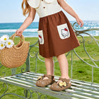 Cat Bow Mary Jane Toddler Sandals