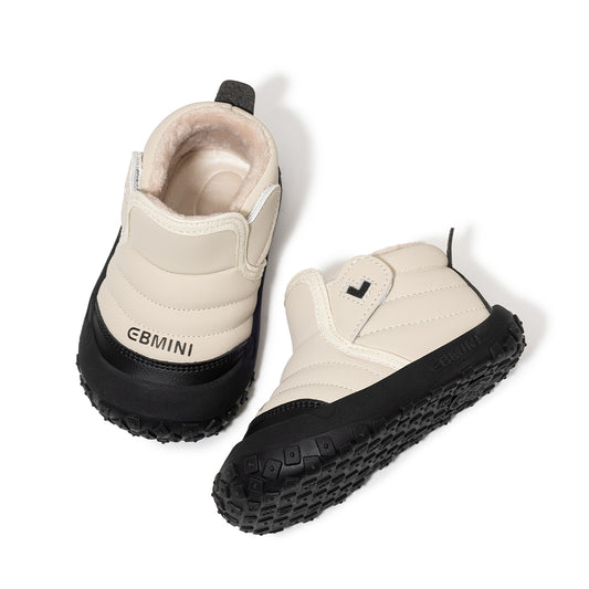 EBMINI Kids’ Cozy Fleece-Lined Boots – Waterproof, Non-Slip & Easy On