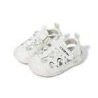 Wave Cutout Mesh Closed-Toe Toddler Sandals