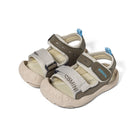 Sporty Webbing Dual-Strap Closed-Toe Toddler Sandals