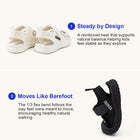 Logo Strap Closed-Toe Toddler Sandals