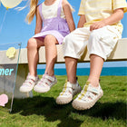 Two-Tone Sport Closed-Toe Toddler Sandals