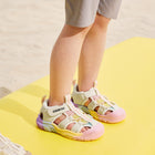 Rainbow Cage Mesh Toddler Sandals