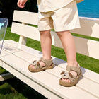 Dog Cartoon Closed-Toe Toddler Sandals