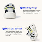 Wave Line Mesh Closed-Toe Water Toddler Sandals