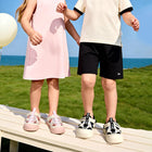 Glitter Heart Mesh Toddler Sandals