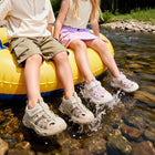 Quick-Dry Woven Strap Closed-Toe Water Toddler Sandals