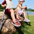 Letter Print Webbing Closed-Toe Hiking Toddler Sandals