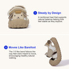 Triple-Strap Fisherman Closed-Toe Toddler Sandals