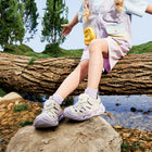Rotary Buckle Closed-Toe Kids Sandals