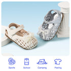 Pearl Bow Woven Mary Jane Toddler Sandals