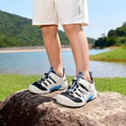 Cartoon Bear Bungee Lace Closed-Toe Hiking Toddler Sandals