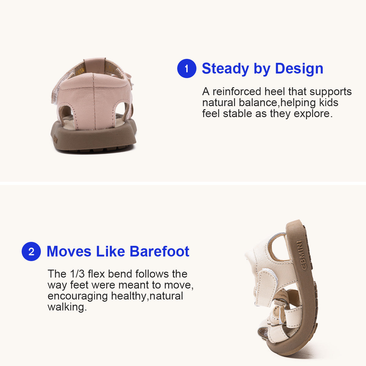 Scallop Bow Toddler Sandals