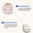 Baby Girls Bunny Bow Pre-Walker Sandals, Soft Closed-Toe First Shoes