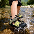 Bungee Lace Adventure Closed-Toe Toddler Sandals