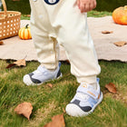 EBMINI AERO breathable baby walking sneakers — closure detail