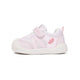 Pink EBMINI AERO baby sneaker, side view