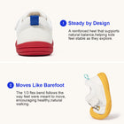 EBMINI AERO non-slip toddler sneakers for playground adventures