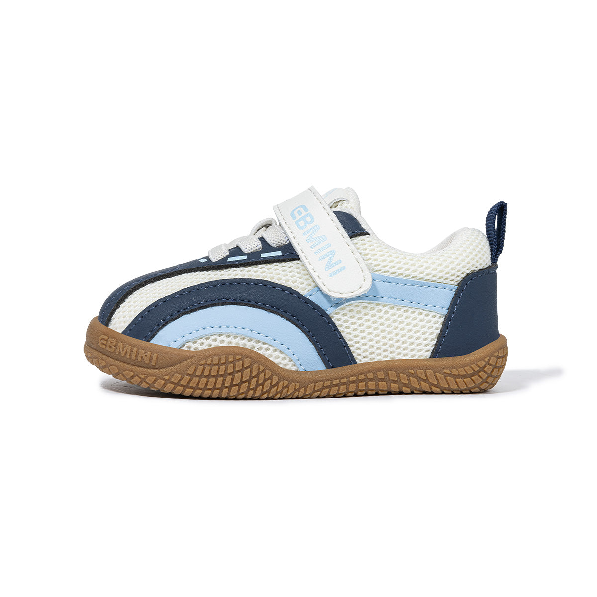 EBMINI ARC toddler sneakers with a roomy wide toe box