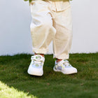 EBMINI BEAR easy-on sneakers with a secure strap closure