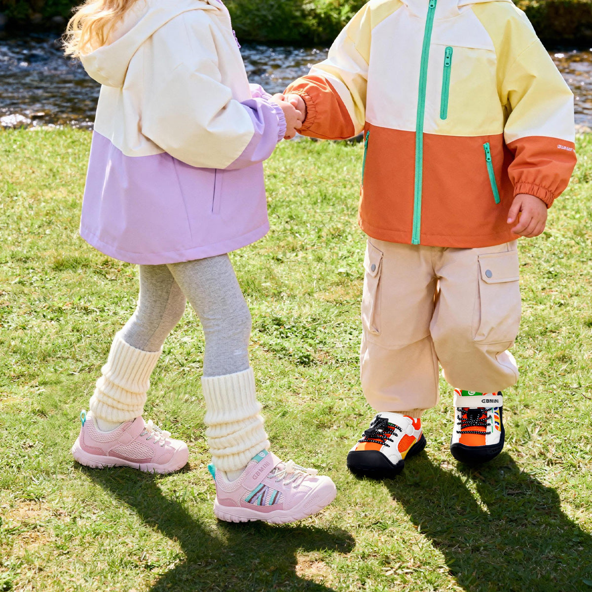 EBMINI BLITZ breathable mesh sneakers for active toddlers