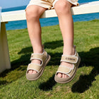 EBMINI BOHO easy-on sandals with dual hook-and-loop straps
