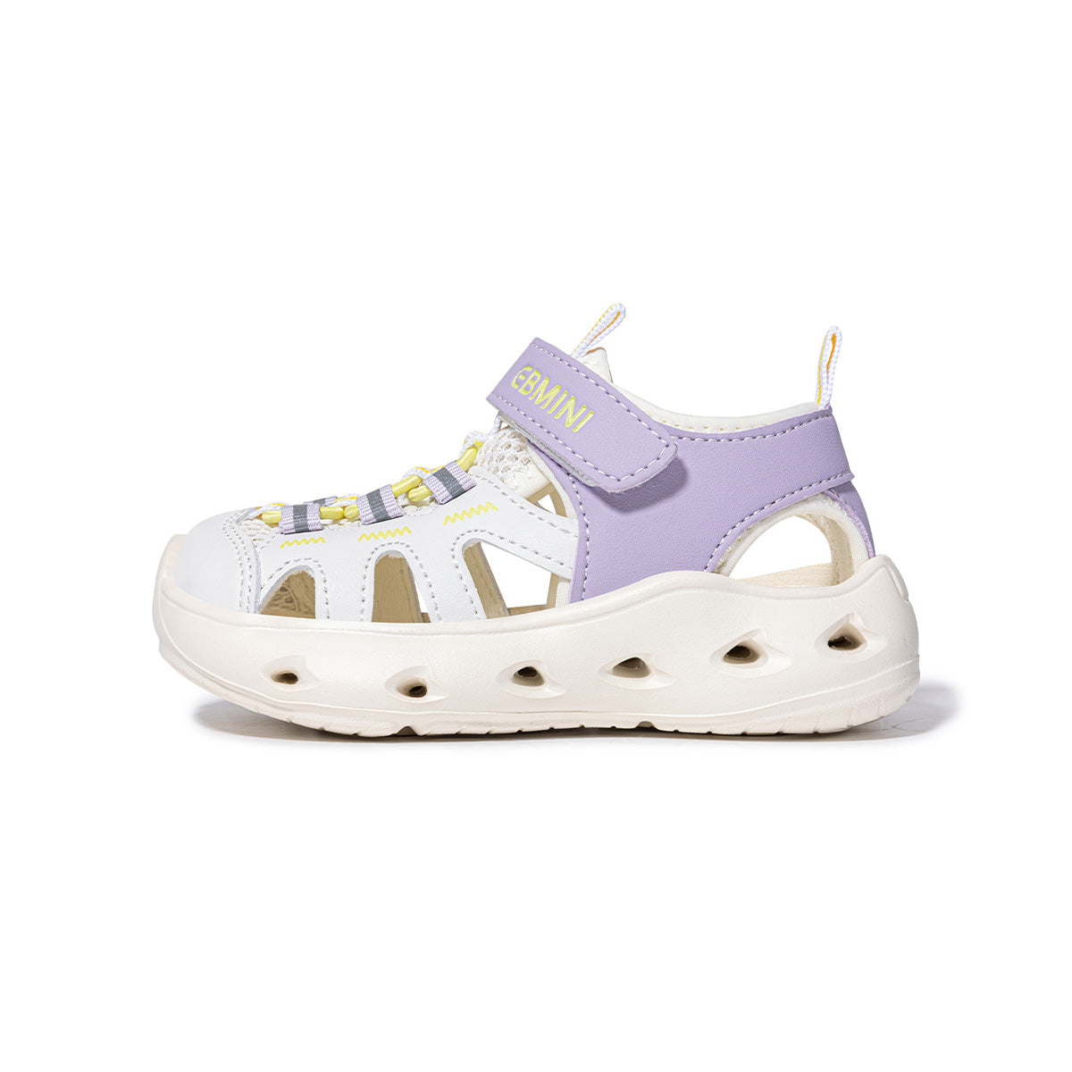 EBMINI BOLT secure closed-toe sandals for outdoor protection