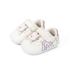 EBMINI CHECKMATE bear plaid baby crib shoes — hero product view